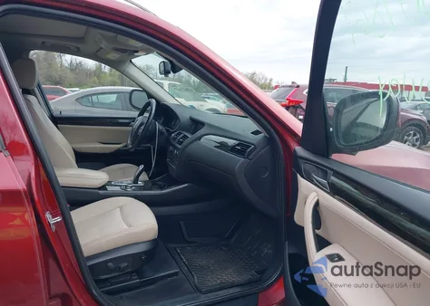 2013 BMW X3 xDrive28I from USA, damaged, VIN 5UXWX9C52D0A23322